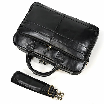 Executive Leather Briefcase Premium Vanity
