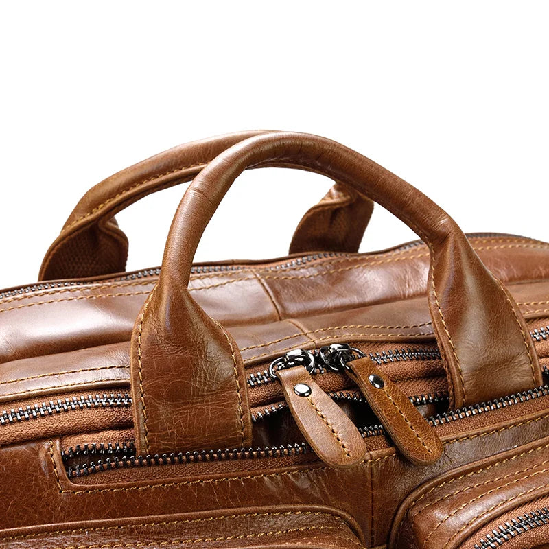 Executive Leather Milan Briefcase