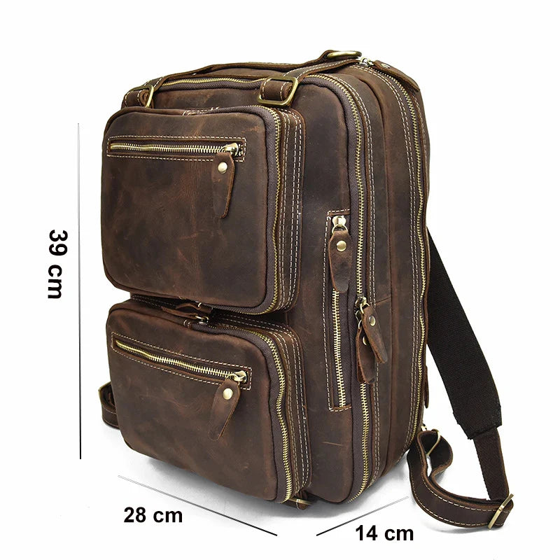 Executive Leather Milan Briefcase