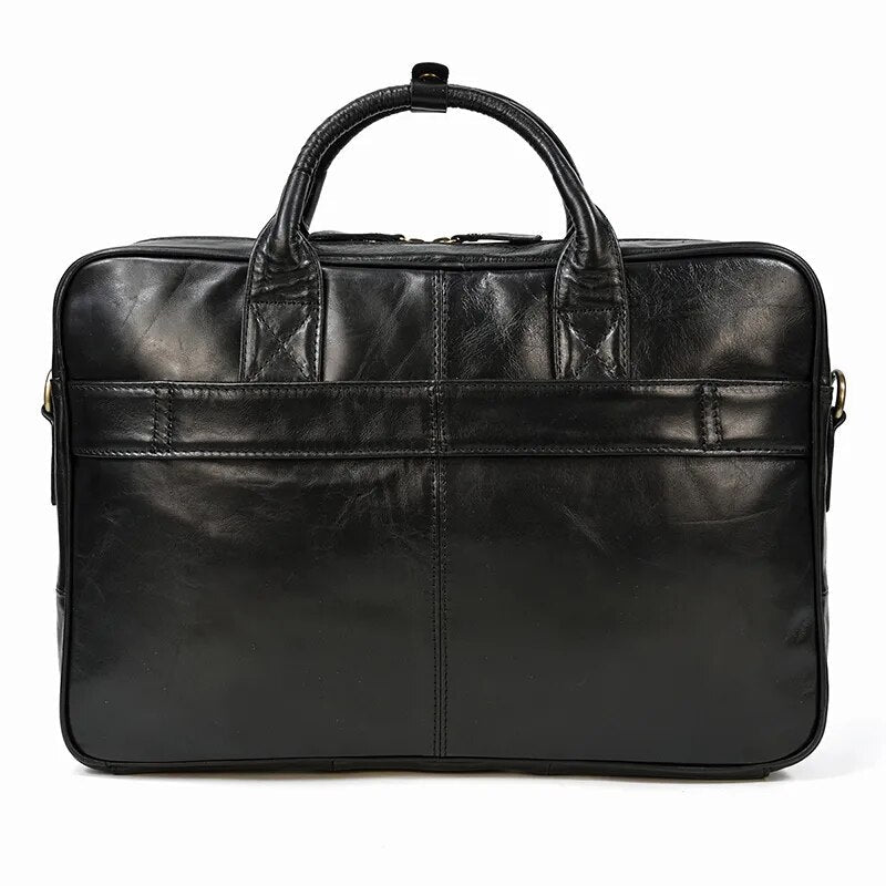 Executive Leather Briefcase Premium Vanity