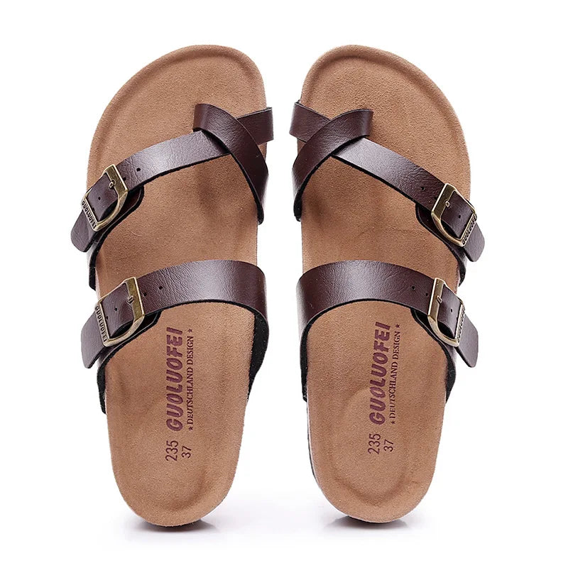 Luke Men’s Sand-Coloured Casual Sandals