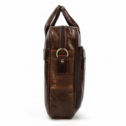 Executive Leather Briefcase Premium Vanity