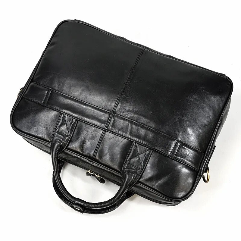 Executive Leather Briefcase Premium Vanity