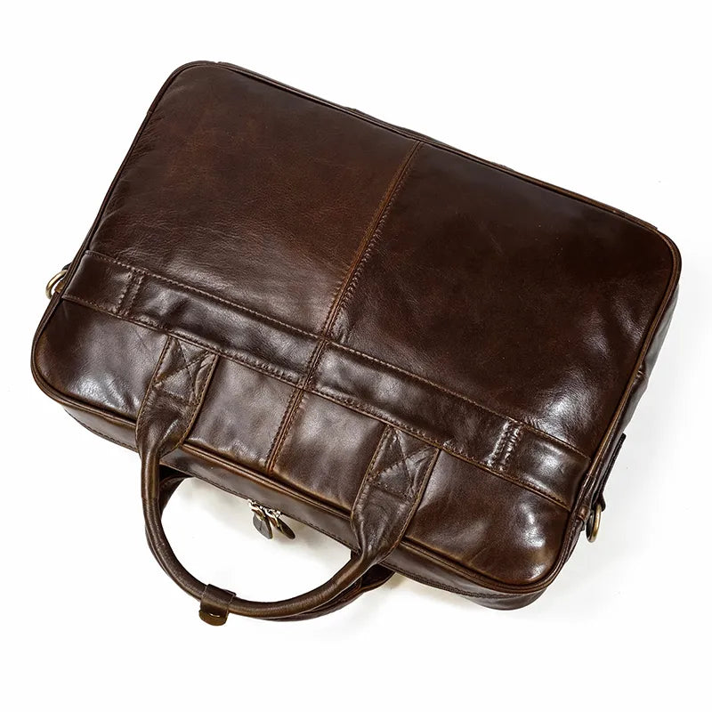 Executive Leather Briefcase Premium Vanity