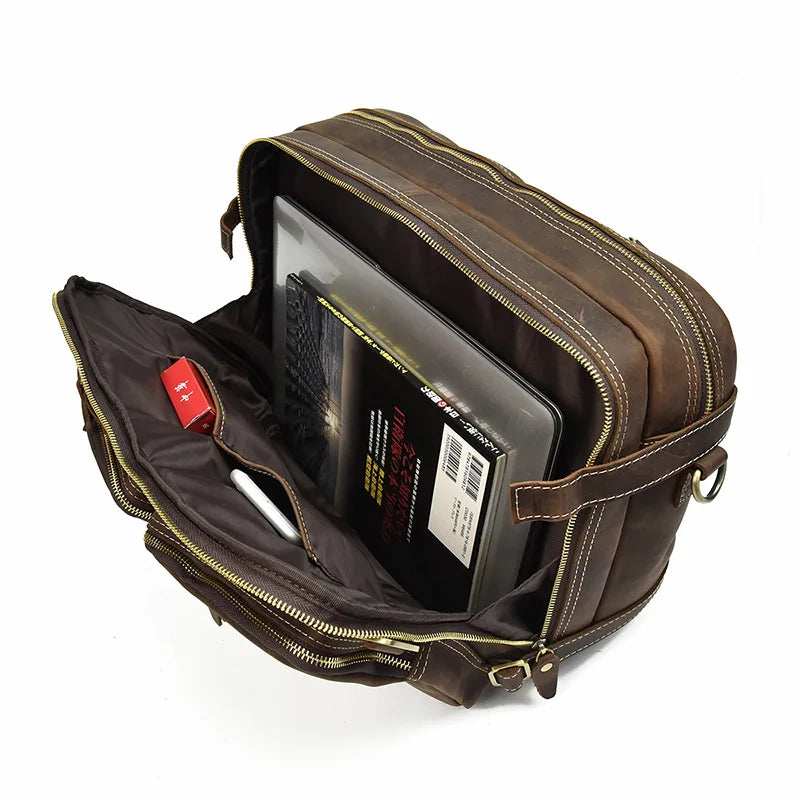 Executive Leather Milan Briefcase