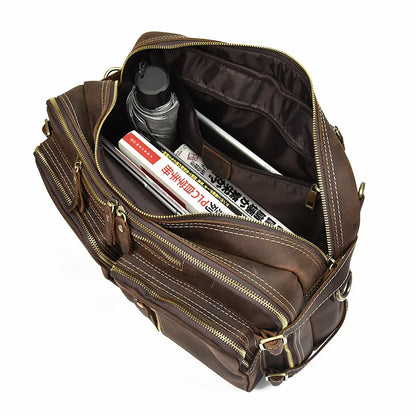 Executive Leather Milan Briefcase