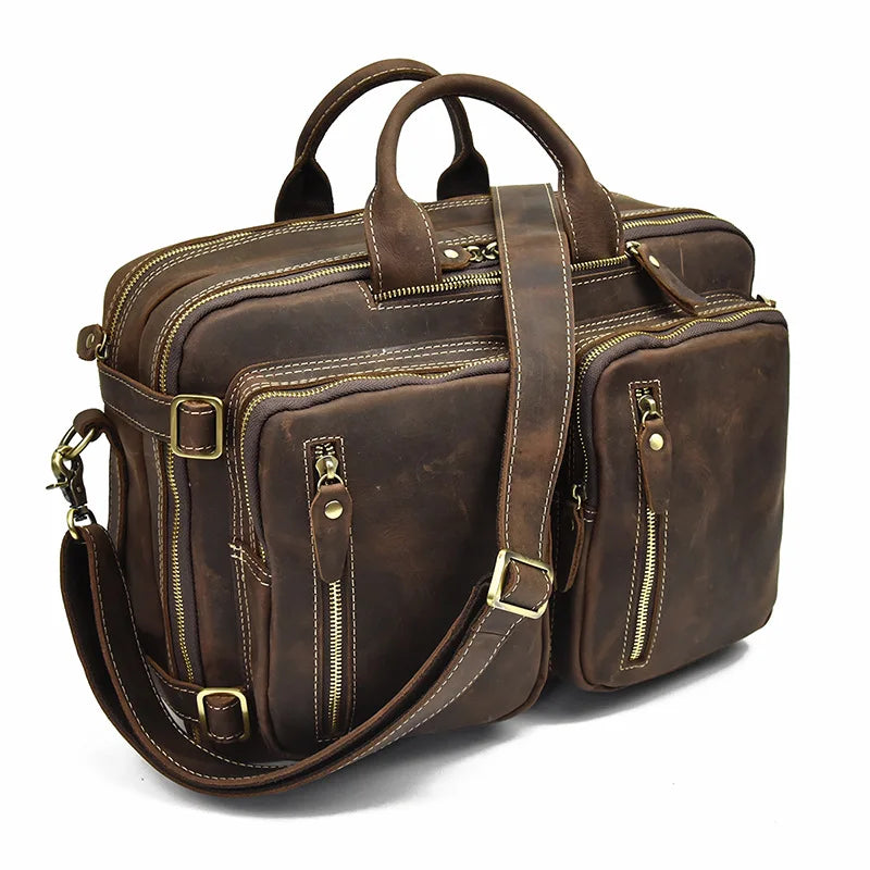 Executive Leather Milan Briefcase