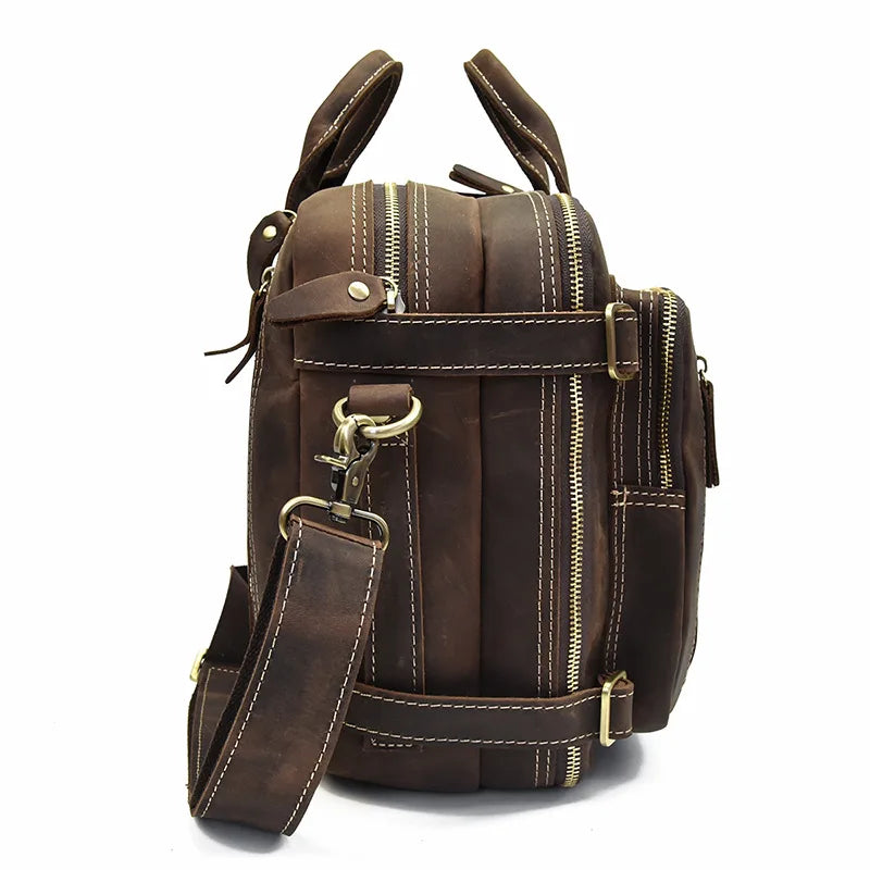 Executive Leather Milan Briefcase
