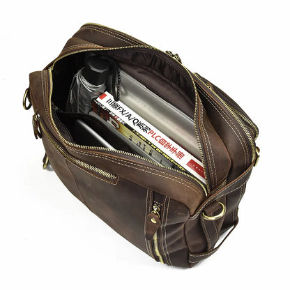 Executive Leather Milan Briefcase