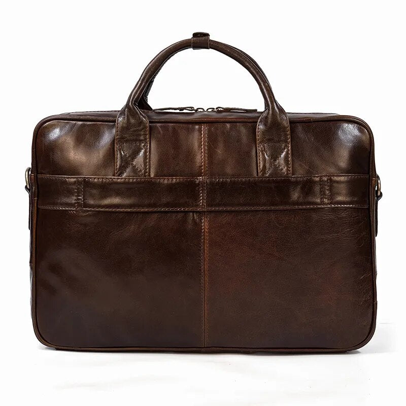 Executive Leather Briefcase Premium Vanity