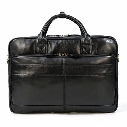 Executive Leather Briefcase Premium Vanity