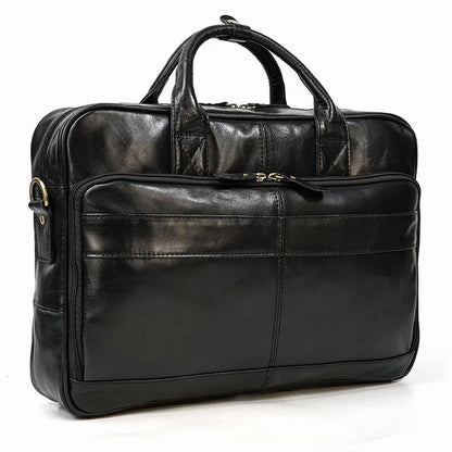 Executive Leather Briefcase Premium Vanity