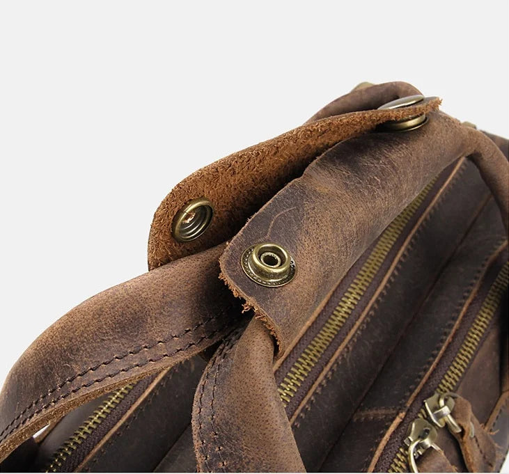Executive Genuine Leather Briefcase Rome