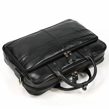 Executive Leather Briefcase Premium Vanity