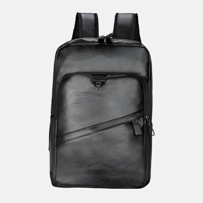 Bergamo Leather Backpack – Premium Waterproof Business Bag for Men