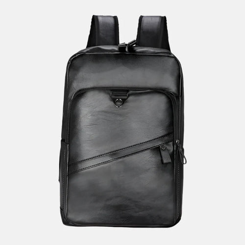 Bergamo Leather Backpack – Premium Waterproof Business Bag for Men