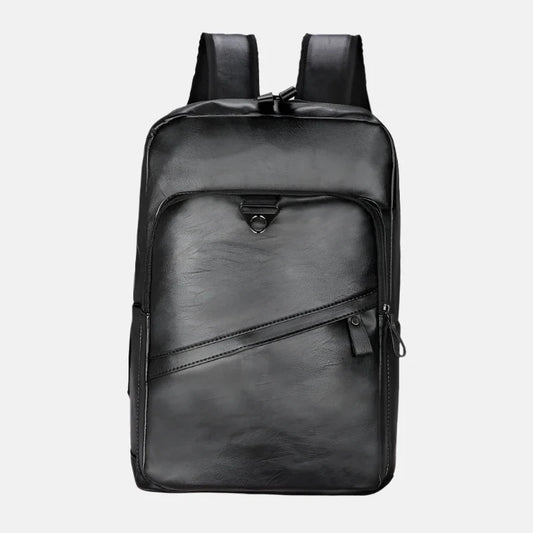Bergamo Leather Backpack – Premium Waterproof Business Bag for Men