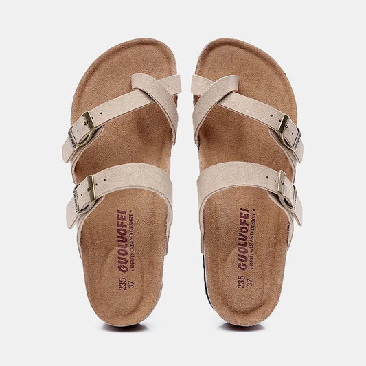 Luke Men’s Sand-Coloured Casual Sandals