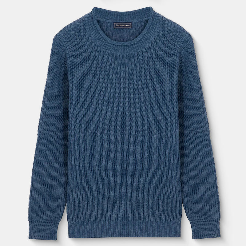Men’s Cotton Knit Sweater – Benson