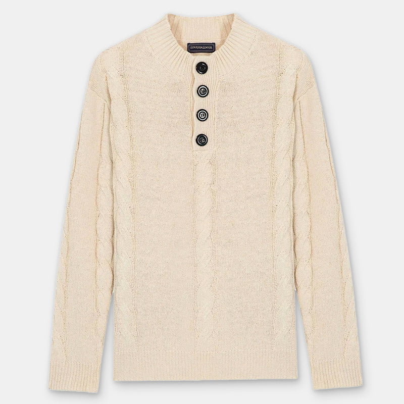 Men's Wool Knit Sweater Laureano