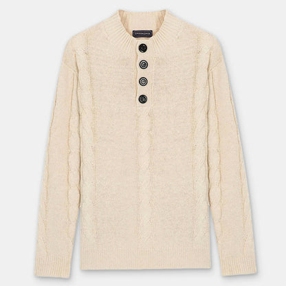 Men's Wool Knit Sweater Laureano