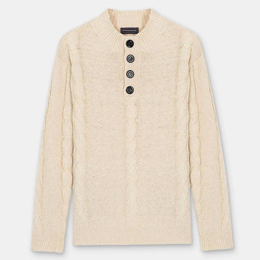 Men's Wool Knit Sweater Laureano