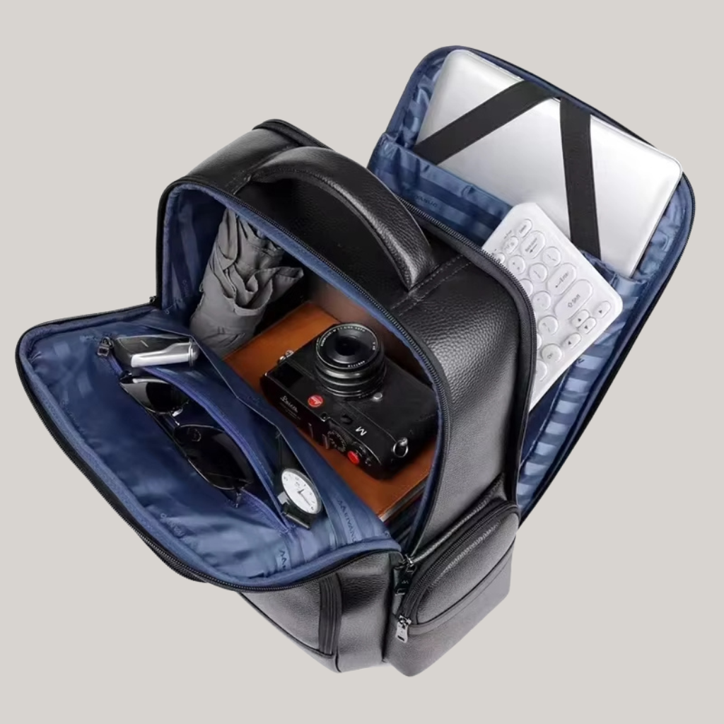 Turner Men’s Waterproof Leather Backpack