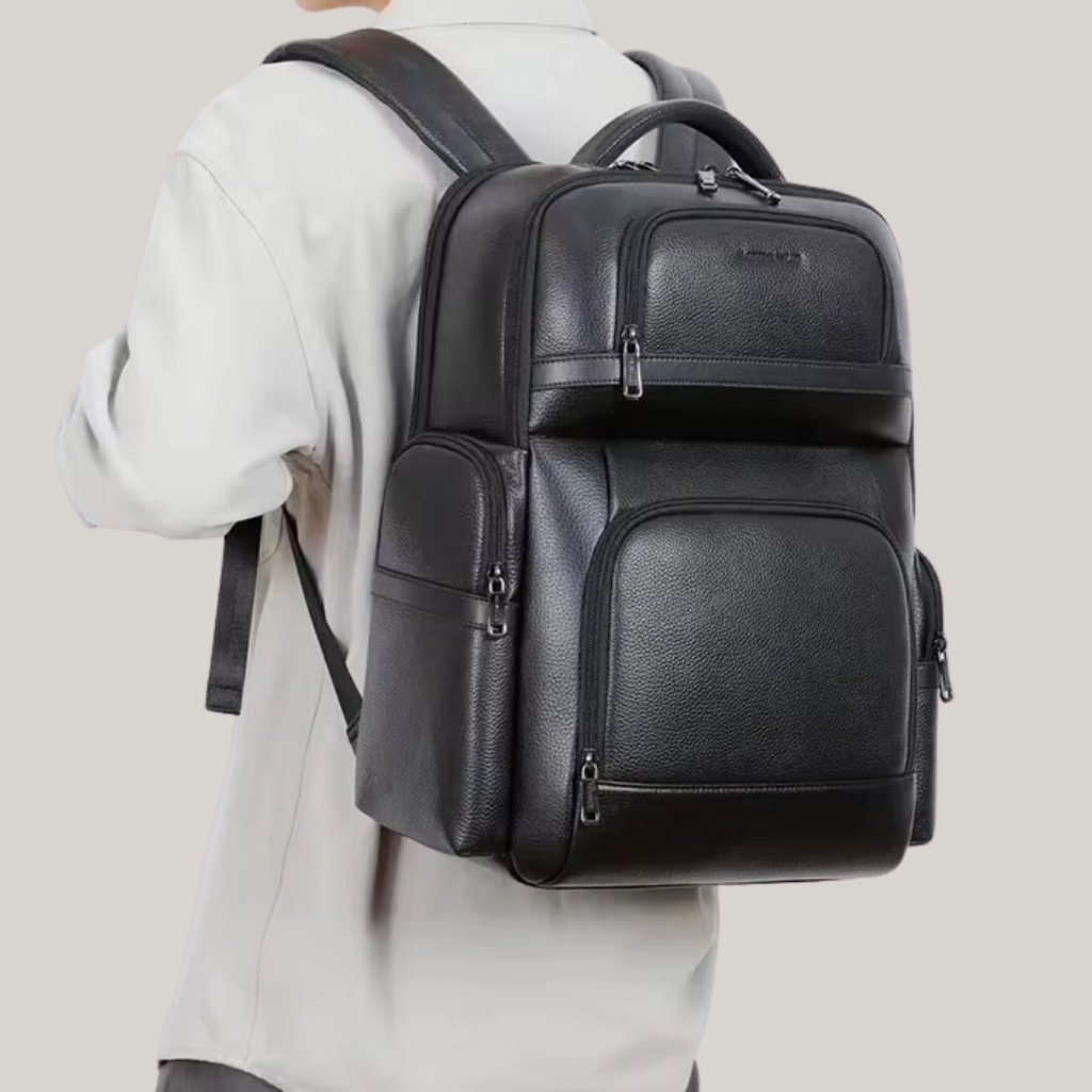 Turner Men’s Waterproof Leather Backpack