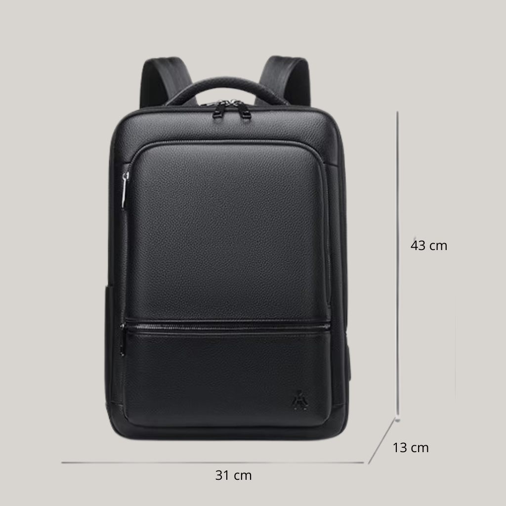 Urban Max Waterproof Leather Backpack