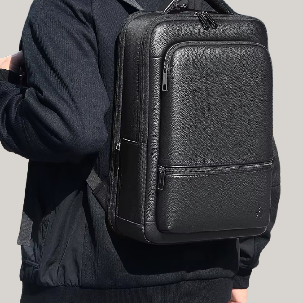 Urban Max Waterproof Leather Backpack
