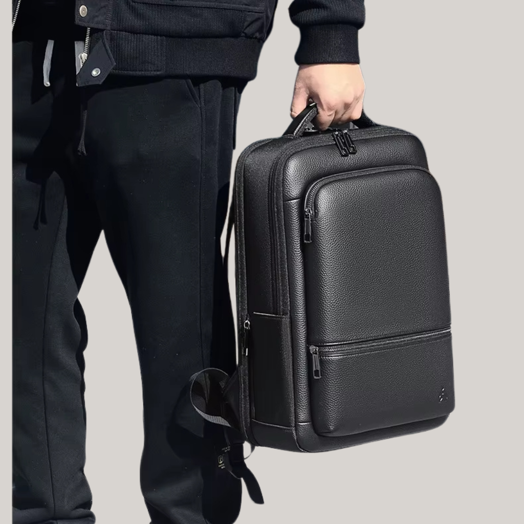 Urban Max Waterproof Leather Backpack
