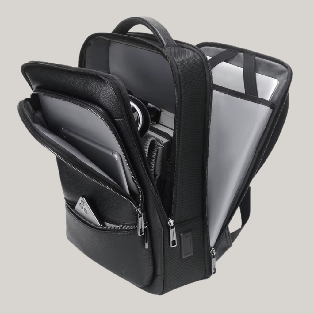 Urban Max Waterproof Leather Backpack