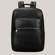Gardner Men’s Waterproof Leather Backpack – 15.6" Laptop Compatible