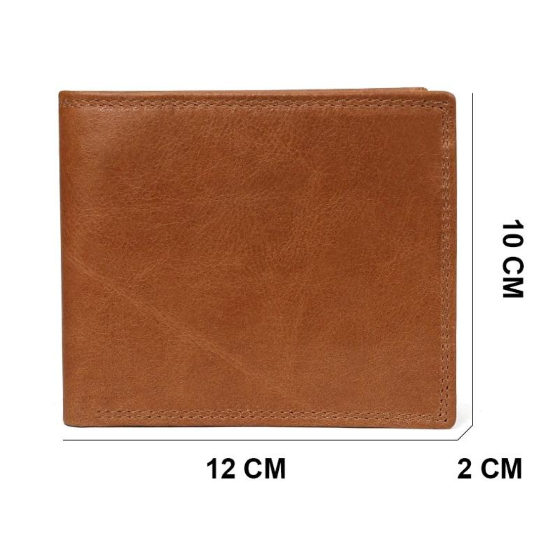 Derry Minimalist Men’s Genuine Leather Wallet