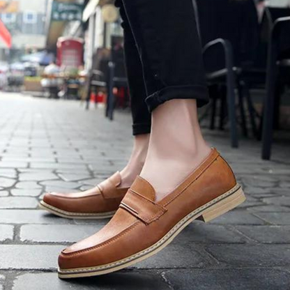 Salinas Men’s Genuine Leather Loafers