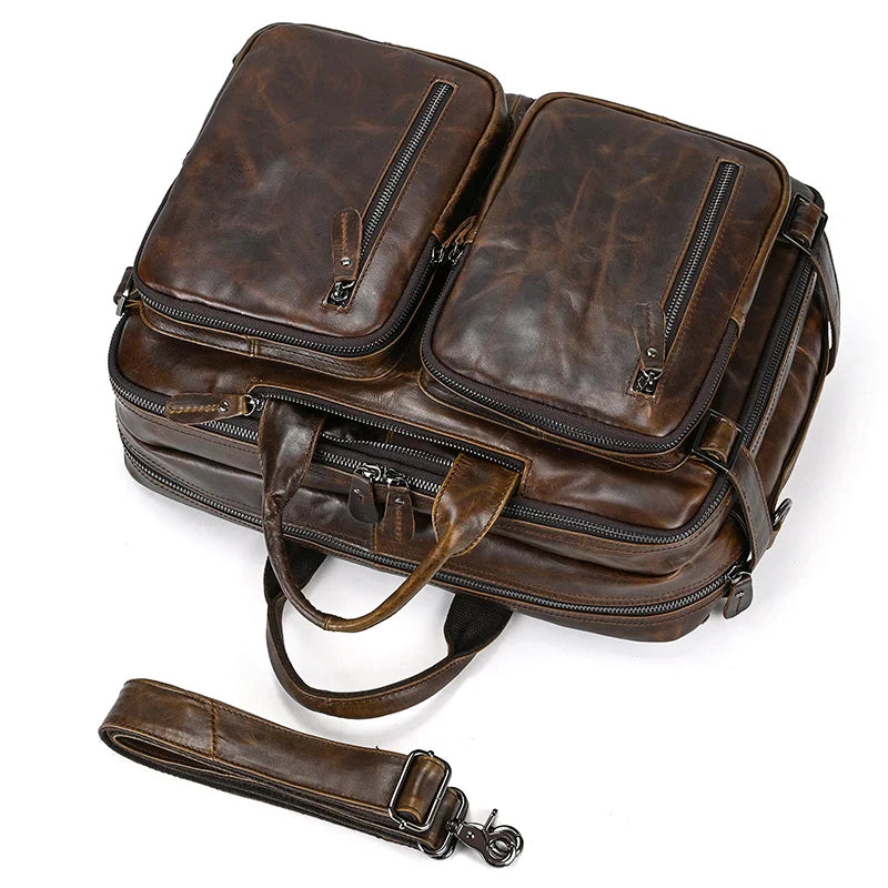Executive Leather Milan Briefcase
