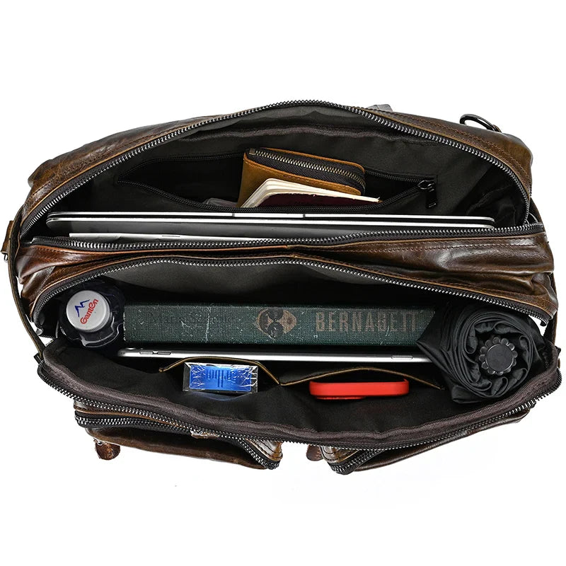 Executive Leather Milan Briefcase