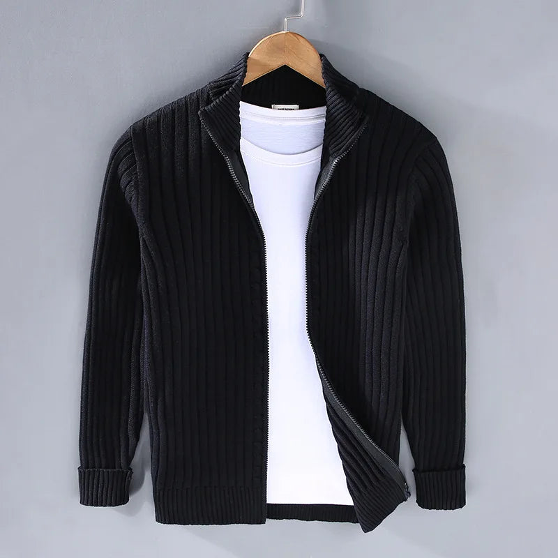 Steffens Premium Cotton Knit Sweater – Timeless Style