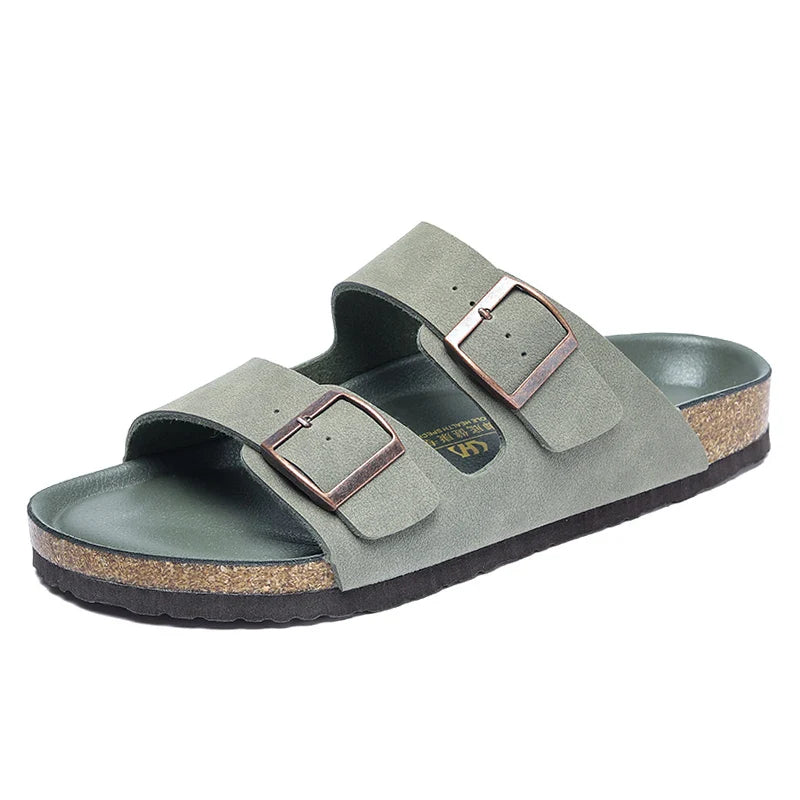 Coliseu Men’s Moss Green Sandals