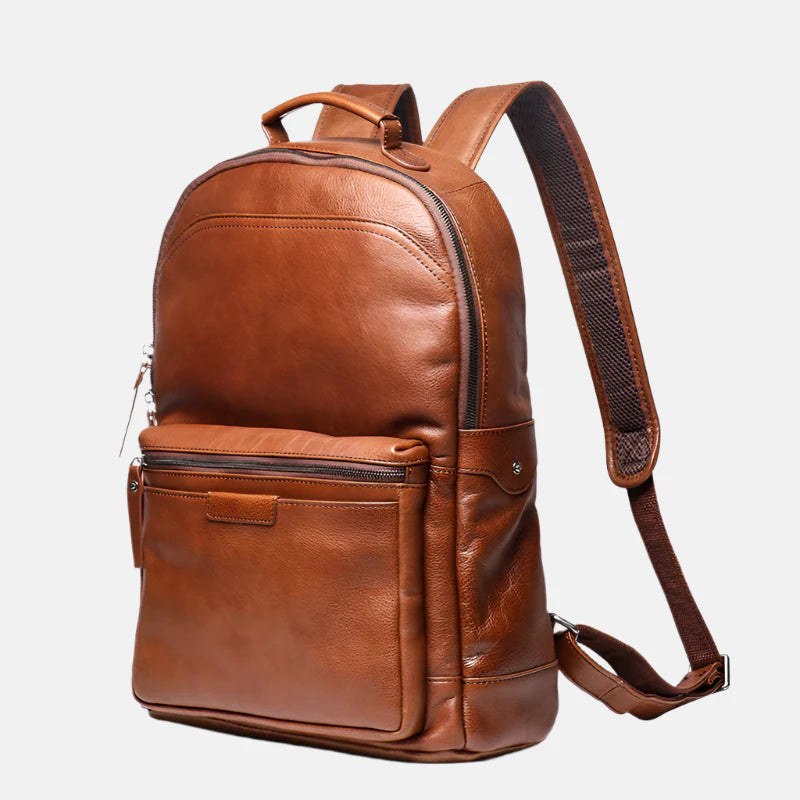 Sidney Leather Backpack – Durable Men's Business Bag