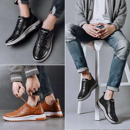 Gilmour Men’s Leather Sneakers