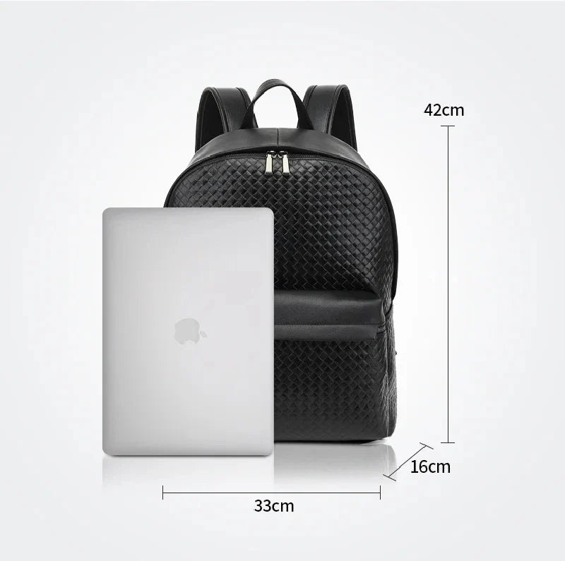 Charlton Men’s Leather Backpack