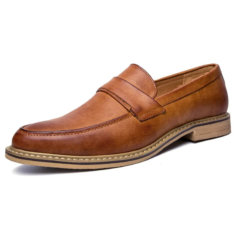 Salinas Men’s Genuine Leather Loafers