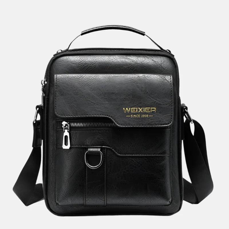 Business Smith Leather Shoulder Bag – Sleek, Durable & Professional
