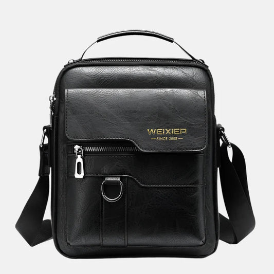 Business Smith Leather Shoulder Bag – Sleek, Durable & Professional