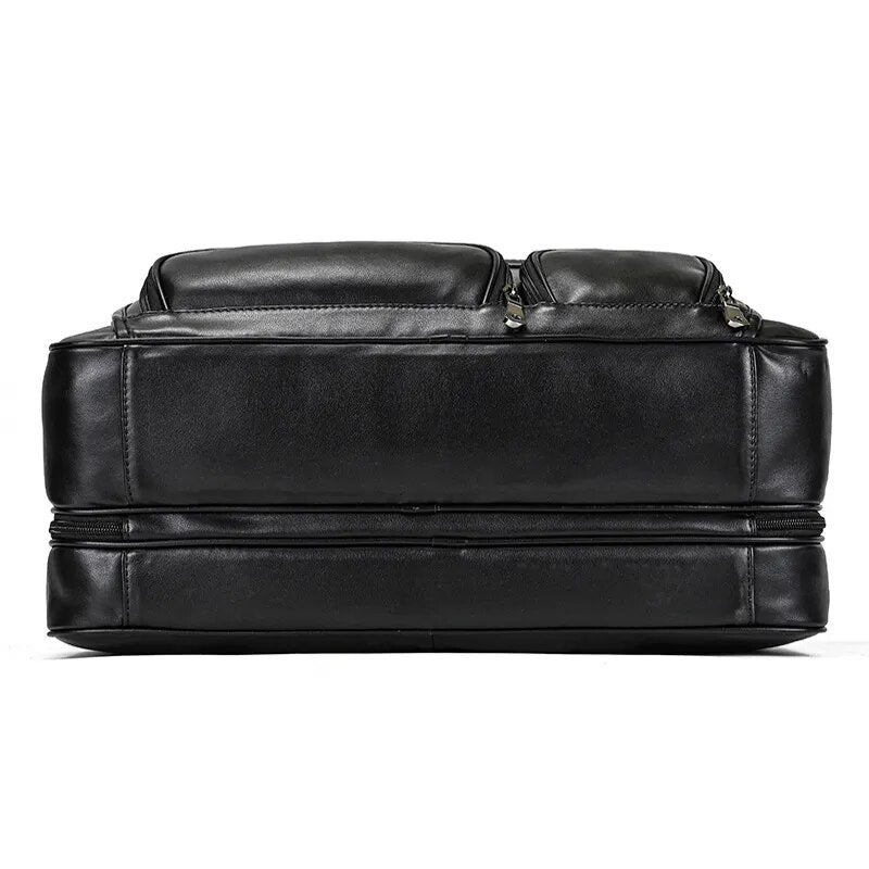 Madrid Luxury Men’s Leather Briefcase