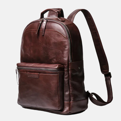 Sidney Leather Backpack – Durable Men's Business Bag