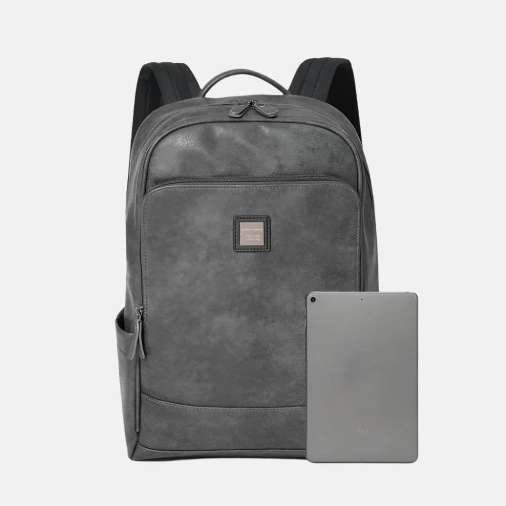 Mercury Men’s Leather Backpack – Elegant & Functional for Work and Travel
