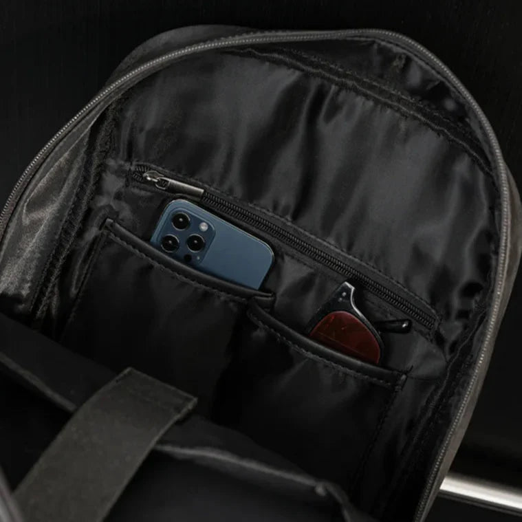 Mercury Men’s Leather Backpack – Elegant & Functional for Work and Travel