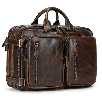 Executive Leather Milan Briefcase